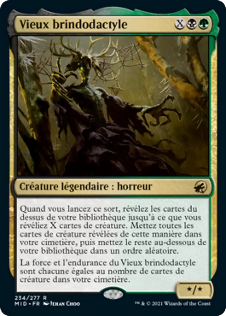Vieux brindodactyle — Innistrad: Midnight Hunt — Magic: The Gathering