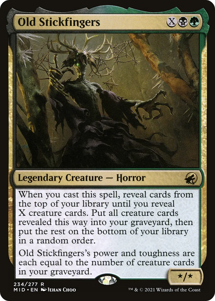 Old Stickfingers — Innistrad: Midnight Hunt — Magic: The Gathering