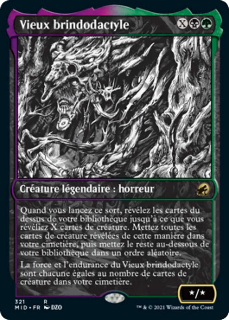 Vieux brindodactyle — Innistrad: Midnight Hunt — Magic: The Gathering