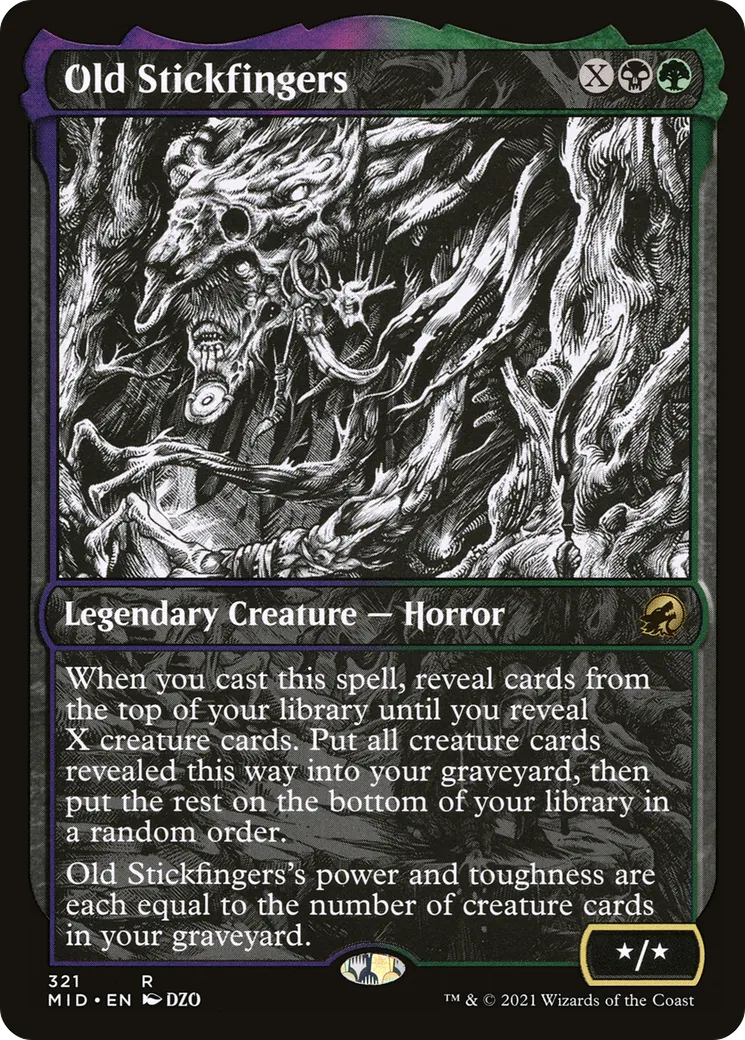 Old Stickfingers — Innistrad: Midnight Hunt — Magic: The Gathering