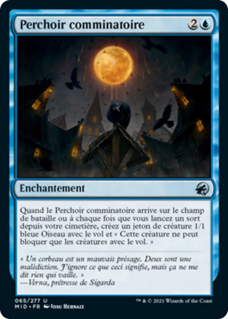 Perchoir comminatoire — Innistrad: Midnight Hunt — Magic: The Gathering