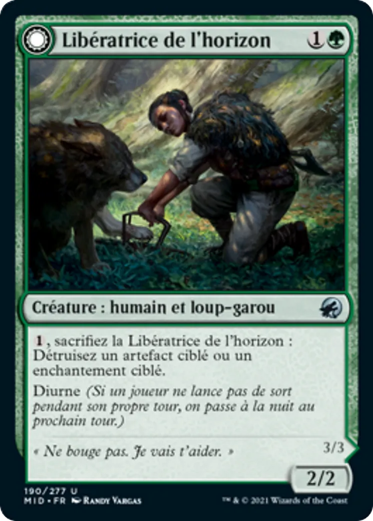 Libératrice de l'horizon // Casse-piège hystérique — Innistrad: Midnight Hunt — Magic: The Gathering