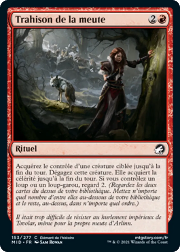 Trahison de la meute — Innistrad: Midnight Hunt — Magic: The Gathering