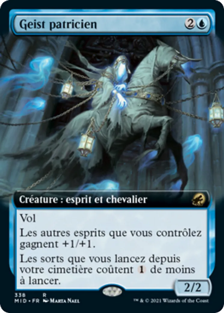 Geist patricien — Innistrad: Midnight Hunt — Magic: The Gathering