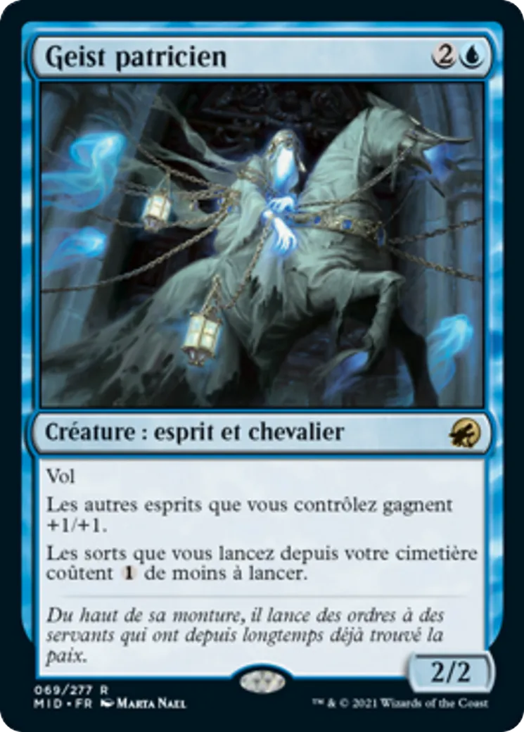 Geist patricien — Innistrad: Midnight Hunt — Magic: The Gathering