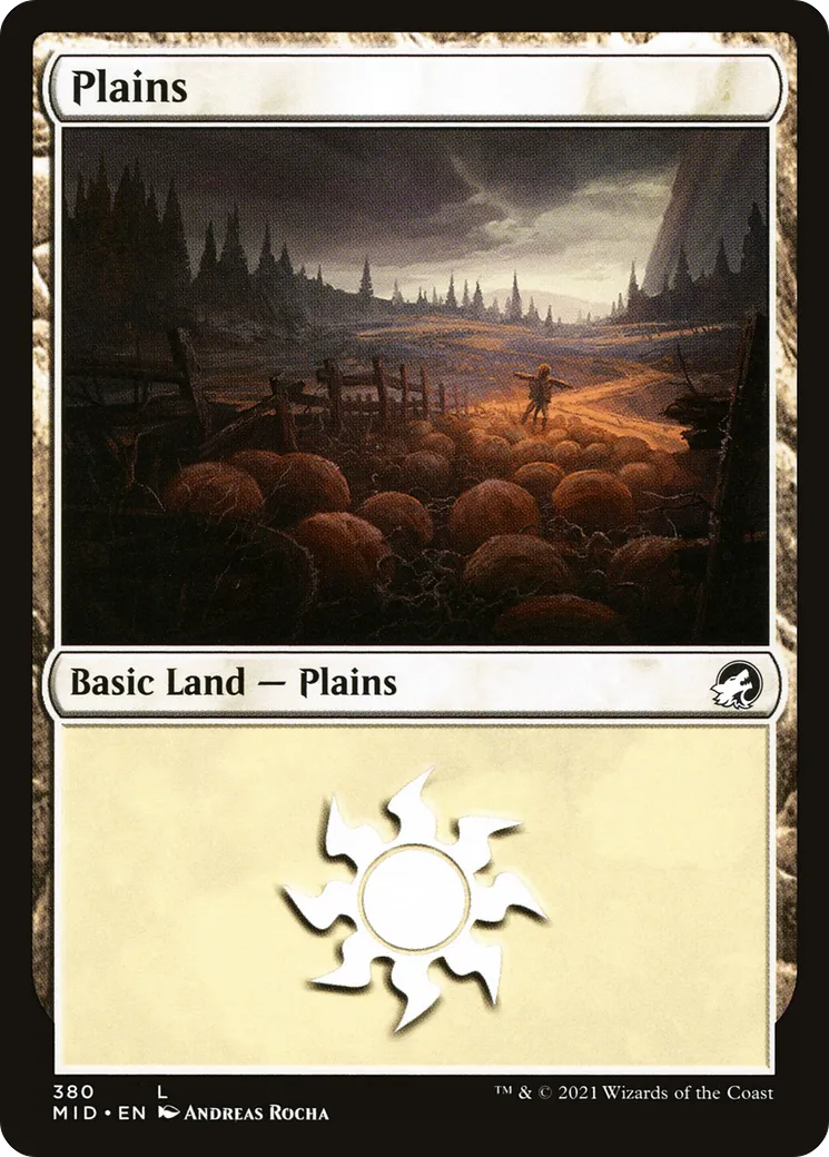 Plains — Innistrad: Midnight Hunt — Magic: The Gathering