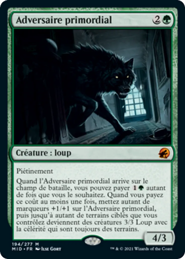 Adversaire primordial — Innistrad: Midnight Hunt — Magic: The Gathering