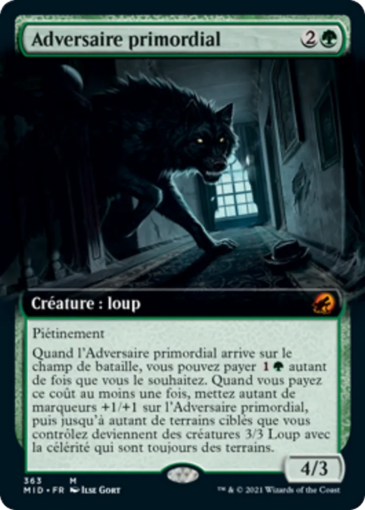 Adversaire primordial — Innistrad: Midnight Hunt — Magic: The Gathering