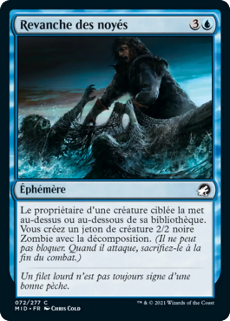 Revanche des noyés — Innistrad: Midnight Hunt — Magic: The Gathering