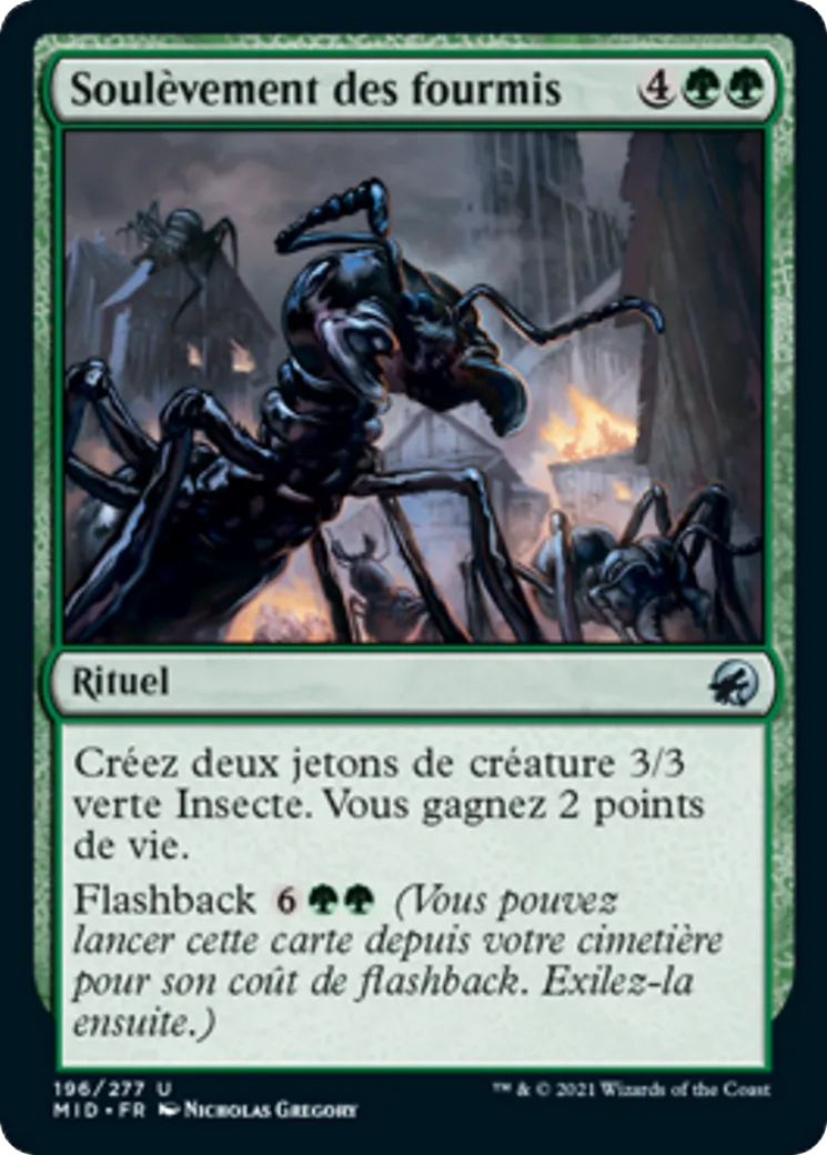 Soulèvement des fourmis — Innistrad: Midnight Hunt — Magic: The Gathering