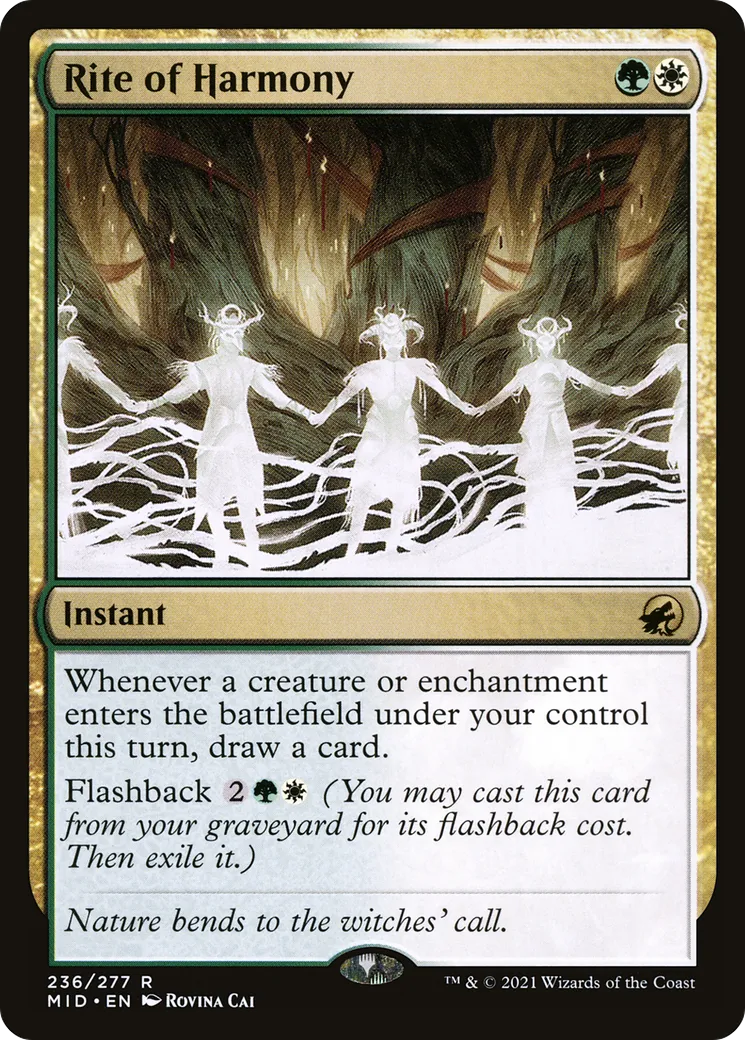 Rite of Harmony — Innistrad: Midnight Hunt — Magic: The Gathering