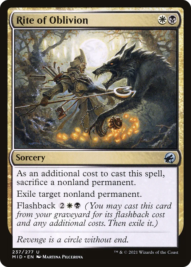 Rite of Oblivion — Innistrad: Midnight Hunt — Magic: The Gathering