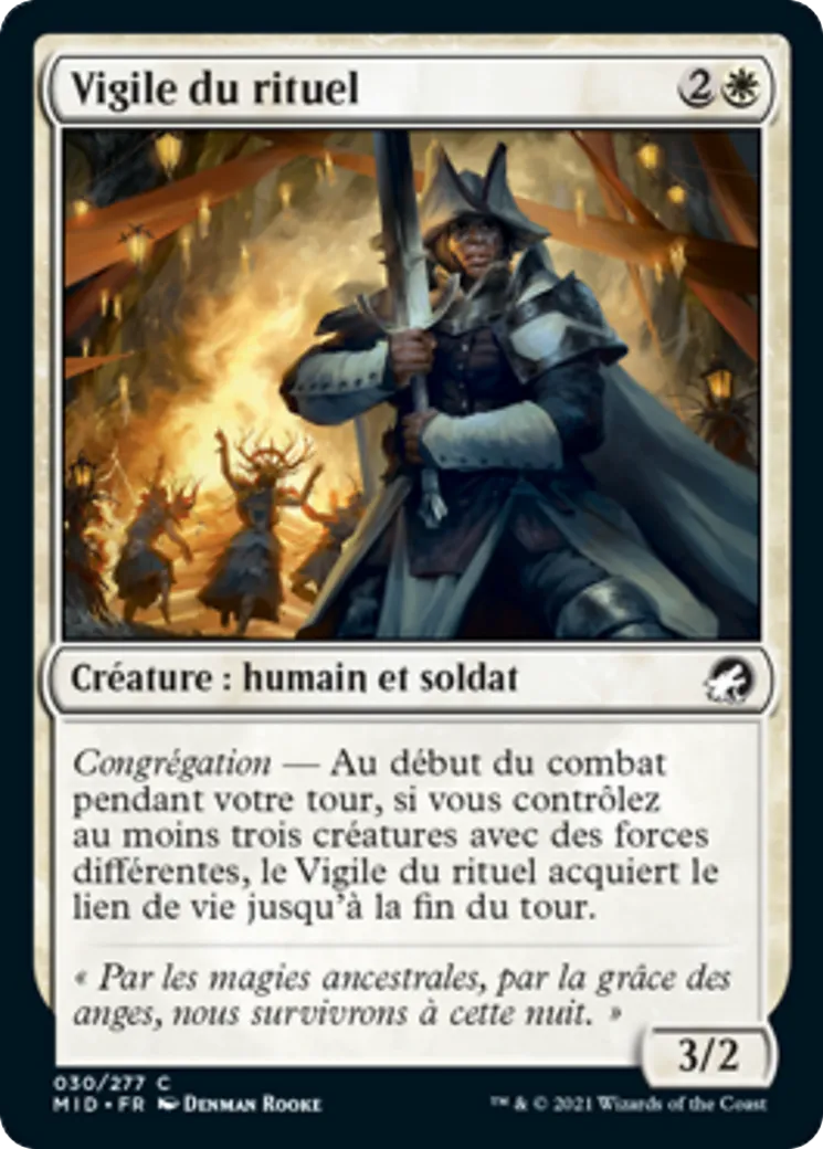 Vigile du rituel — Innistrad: Midnight Hunt — Magic: The Gathering