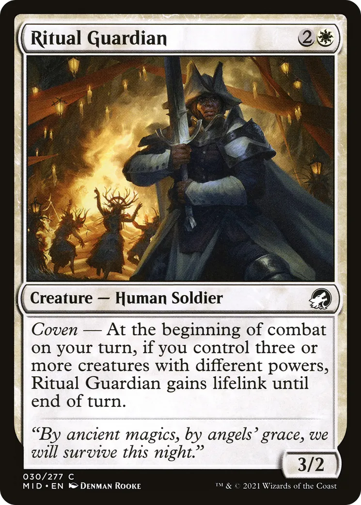 Vigile du rituel — Innistrad: Midnight Hunt — Magic: The Gathering