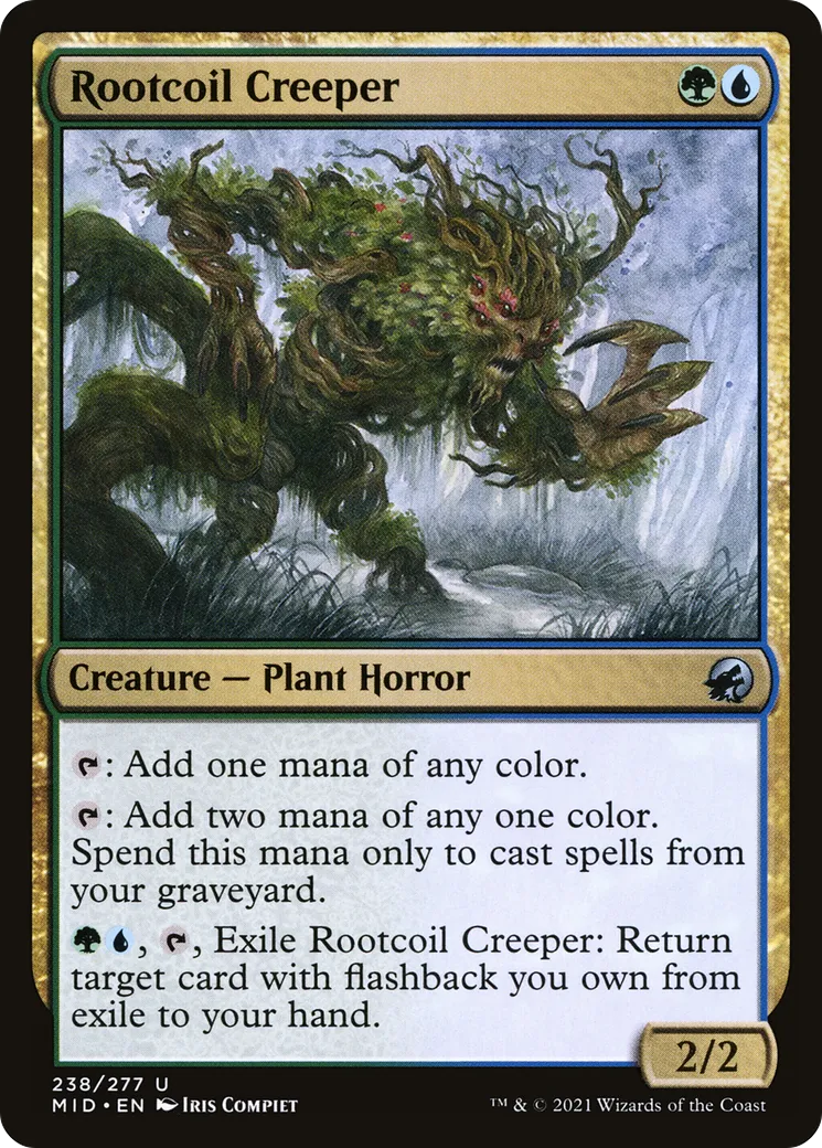 Fureteur spiracine — Innistrad: Midnight Hunt — Magic: The Gathering