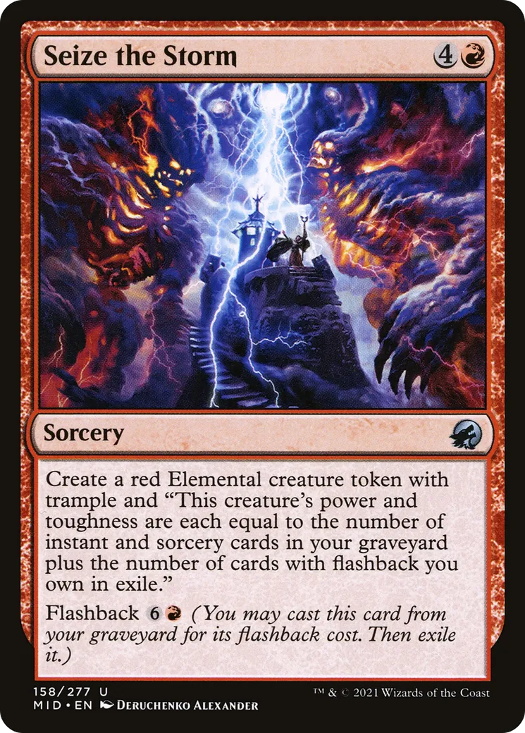 Seize the Storm — Innistrad: Midnight Hunt — Magic: The Gathering