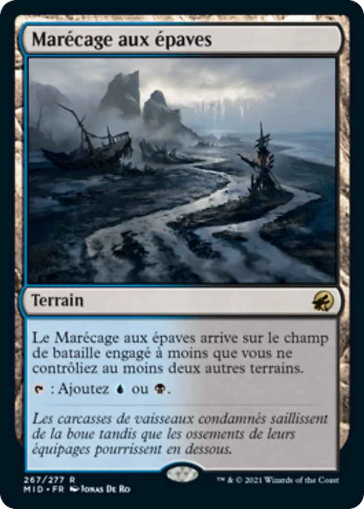 Marécage aux épaves — Innistrad: Midnight Hunt — Magic: The Gathering
