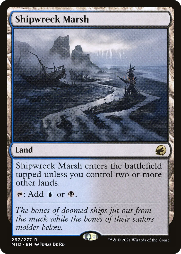 Shipwreck Marsh — Innistrad: Midnight Hunt — Magic: The Gathering