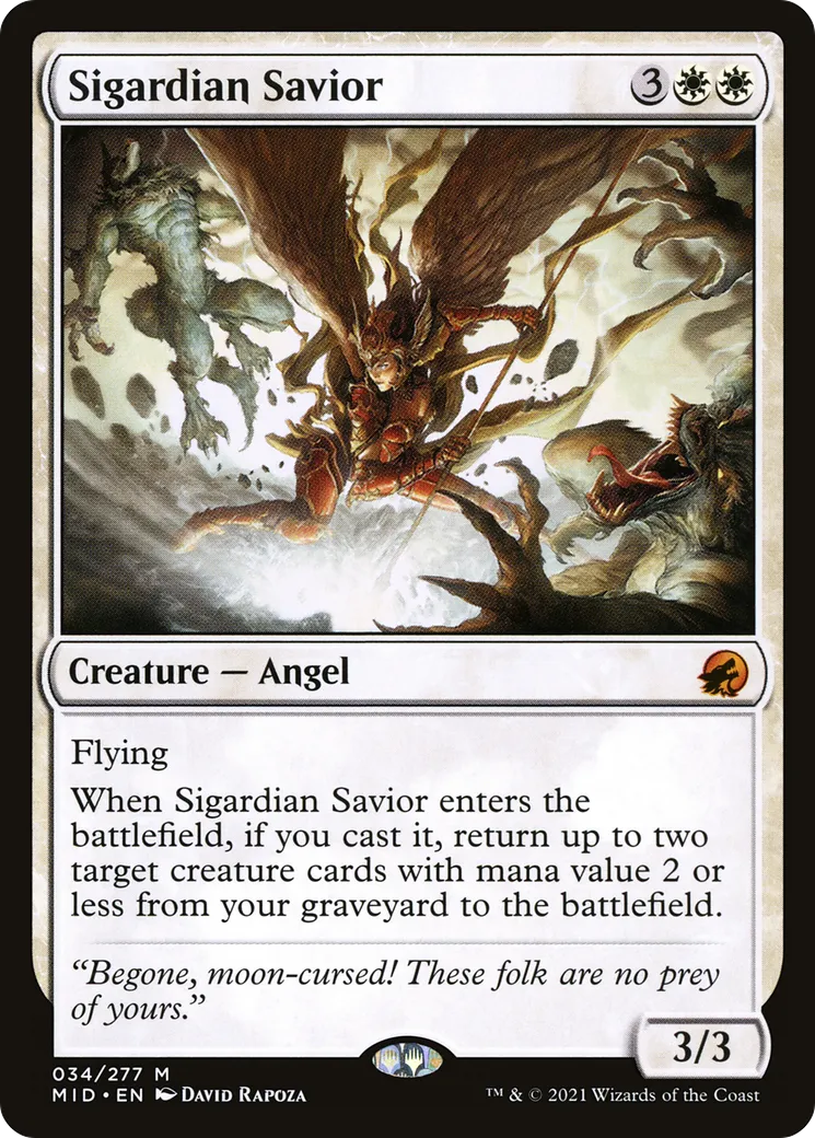 Sauveuse sigardienne — Innistrad: Midnight Hunt — Magic: The Gathering