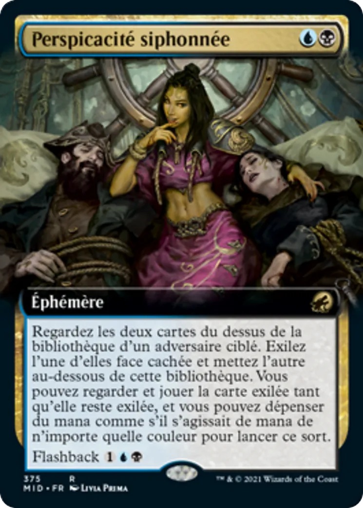 Perspicacité siphonnée — Innistrad: Midnight Hunt — Magic: The Gathering