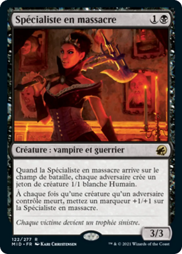 Spécialiste en massacre — Innistrad: Midnight Hunt — Magic: The Gathering