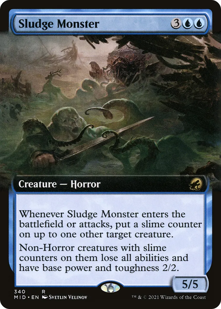 Sludge Monster — Innistrad: Midnight Hunt — Magic: The Gathering