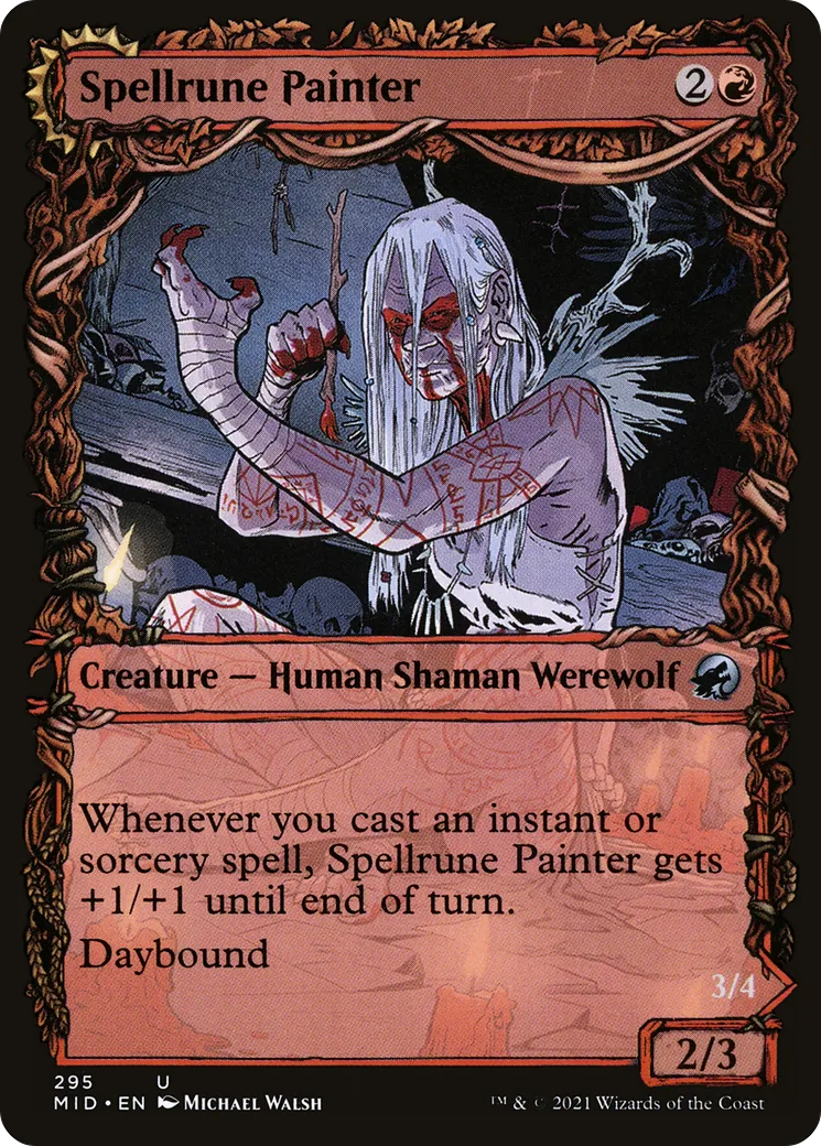 Spellrune Painter // Spellrune Howler — Innistrad: Midnight Hunt — Magic: The Gathering