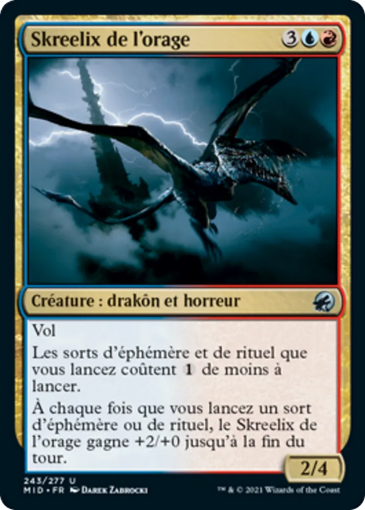 Skreelix de l'orage — Innistrad: Midnight Hunt — Magic: The Gathering