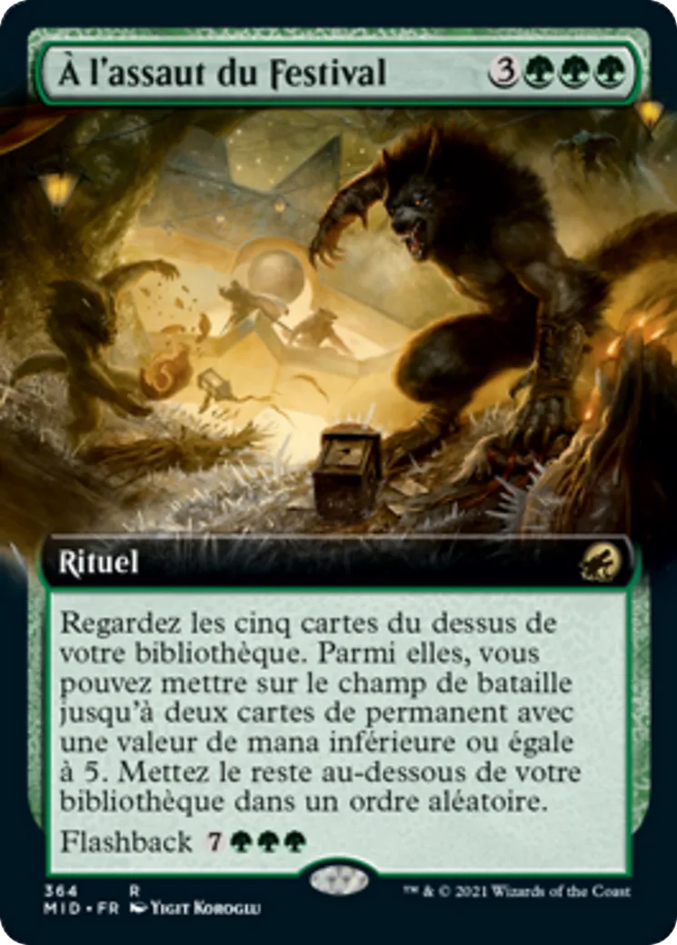 À l'assaut du Festival — Innistrad: Midnight Hunt — Magic: The Gathering