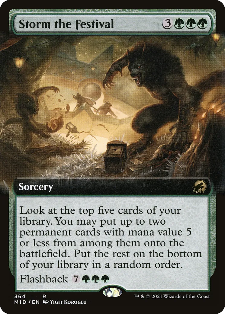 Storm the Festival — Innistrad: Midnight Hunt — Magic: The Gathering