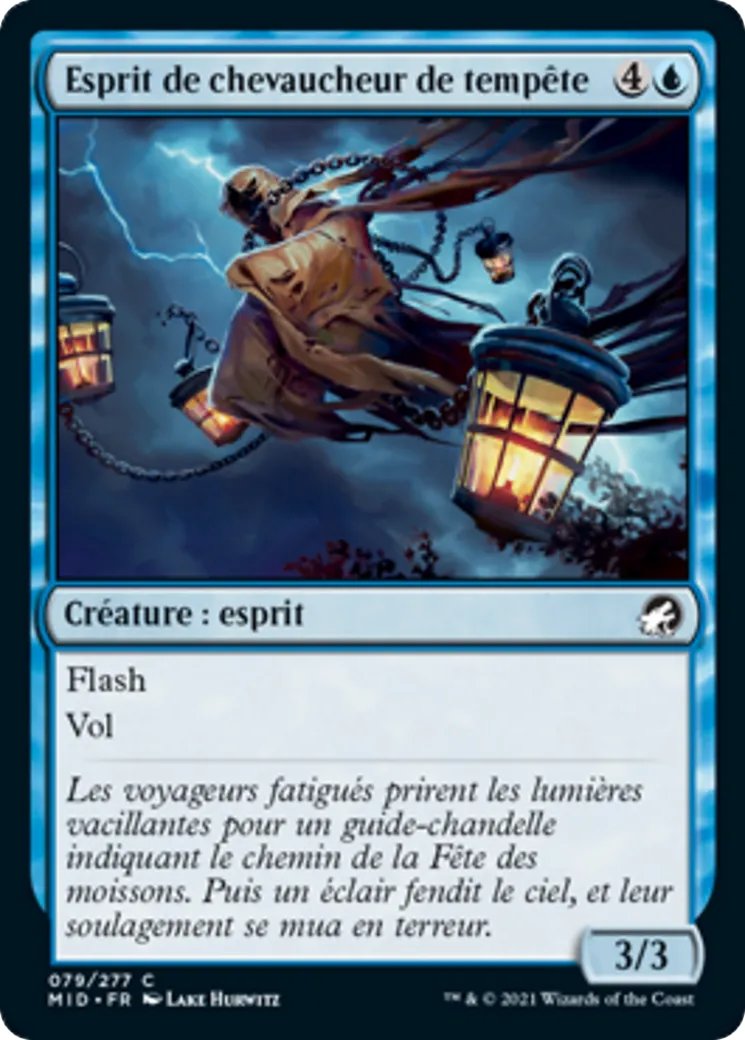 Esprit de chevaucheur de tempête — Innistrad: Midnight Hunt — Magic: The Gathering