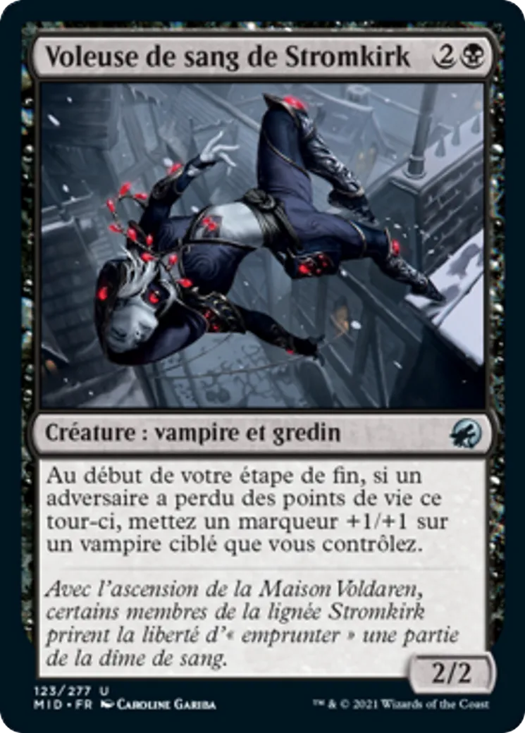 Voleuse de sang de Stromkirk — Innistrad: Midnight Hunt — Magic: The Gathering