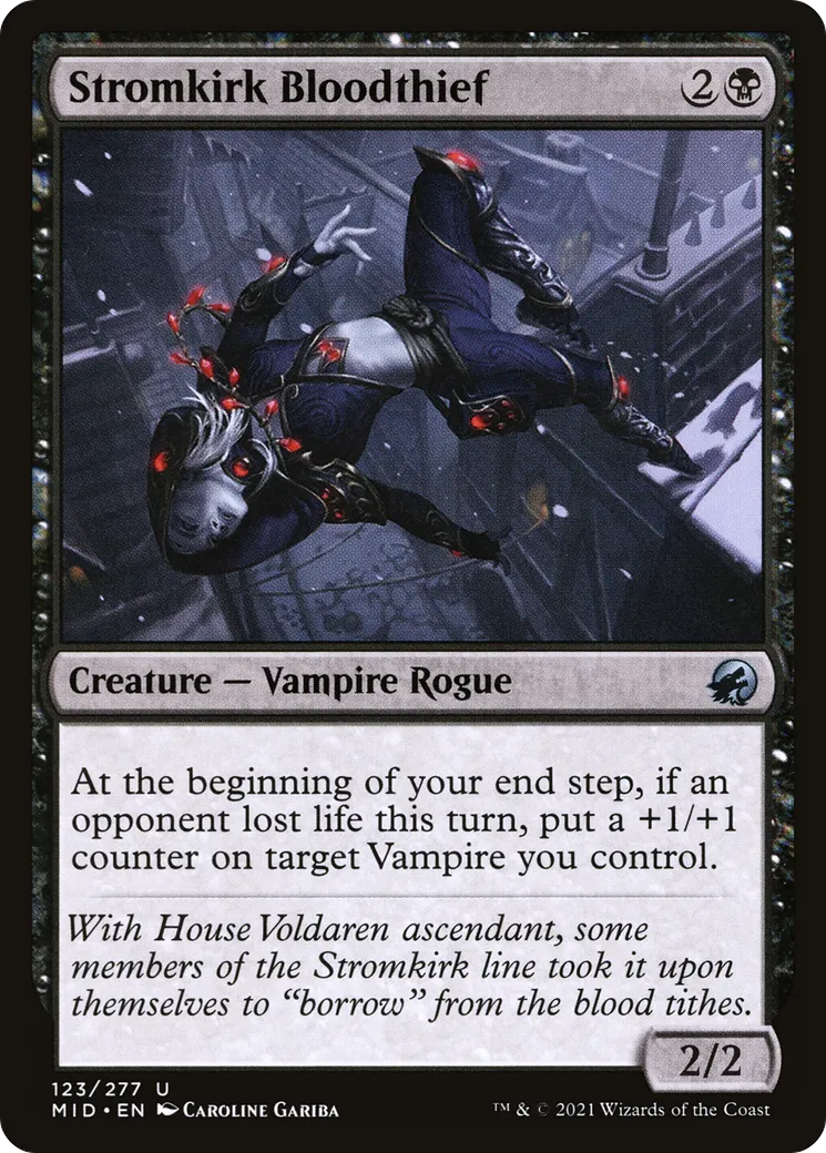 Voleuse de sang de Stromkirk — Innistrad: Midnight Hunt — Magic: The Gathering