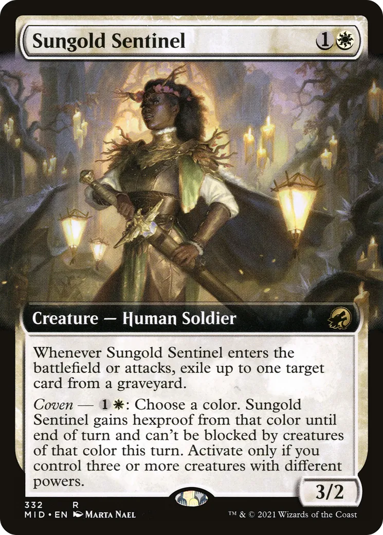 Sungold Sentinel — Innistrad: Midnight Hunt — Magic: The Gathering