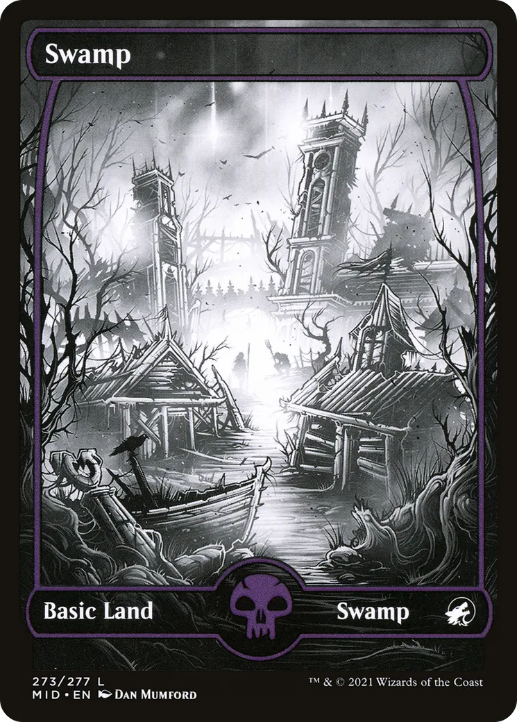 Swamp — Innistrad: Midnight Hunt — Magic: The Gathering