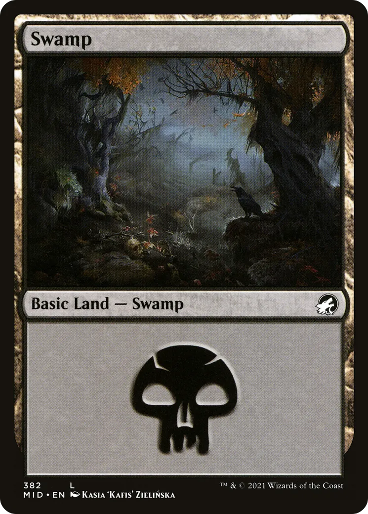 Swamp — Innistrad: Midnight Hunt — Magic: The Gathering