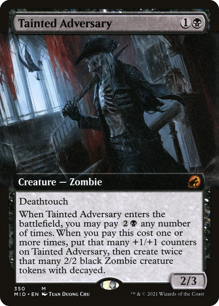 Tainted Adversary — Innistrad: Midnight Hunt — Magic: The Gathering