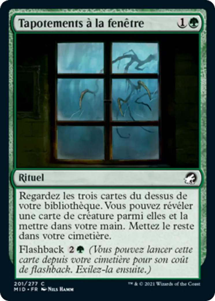Tapotements à la fenêtre — Innistrad: Midnight Hunt — Magic: The Gathering