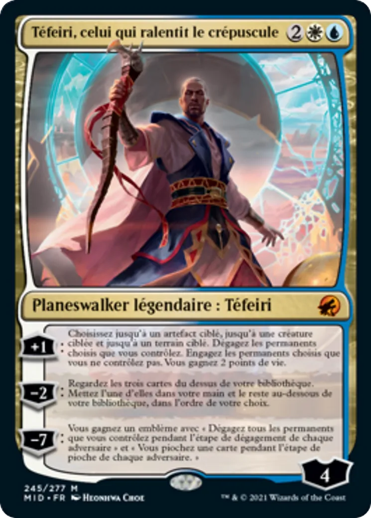 Téfeiri, celui qui ralentit le crépuscule — Innistrad: Midnight Hunt — Magic: The Gathering