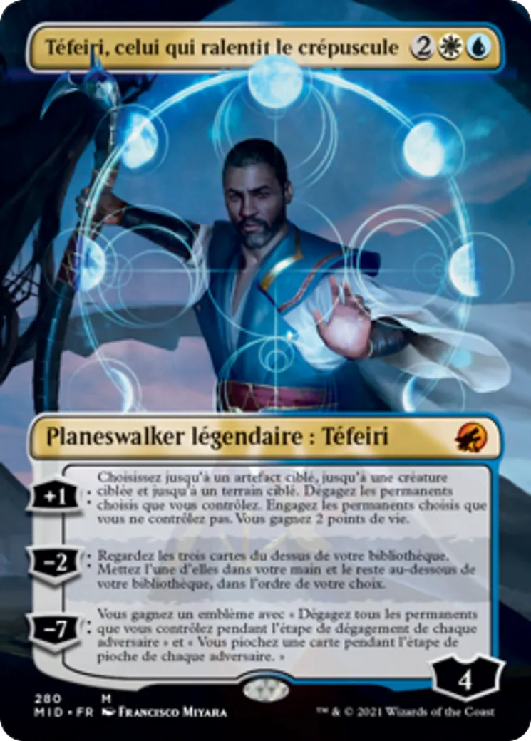 Téfeiri, celui qui ralentit le crépuscule — Innistrad: Midnight Hunt — Magic: The Gathering