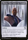 Product image for Teferi, Who Slows the Sunset Emblem