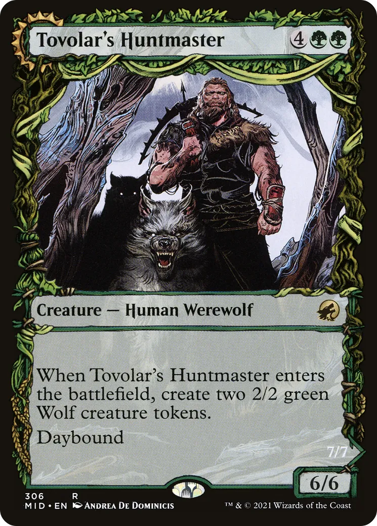 Tovolar's Huntmaster // Tovolar's Packleader — Innistrad: Midnight Hunt — Magic: The Gathering