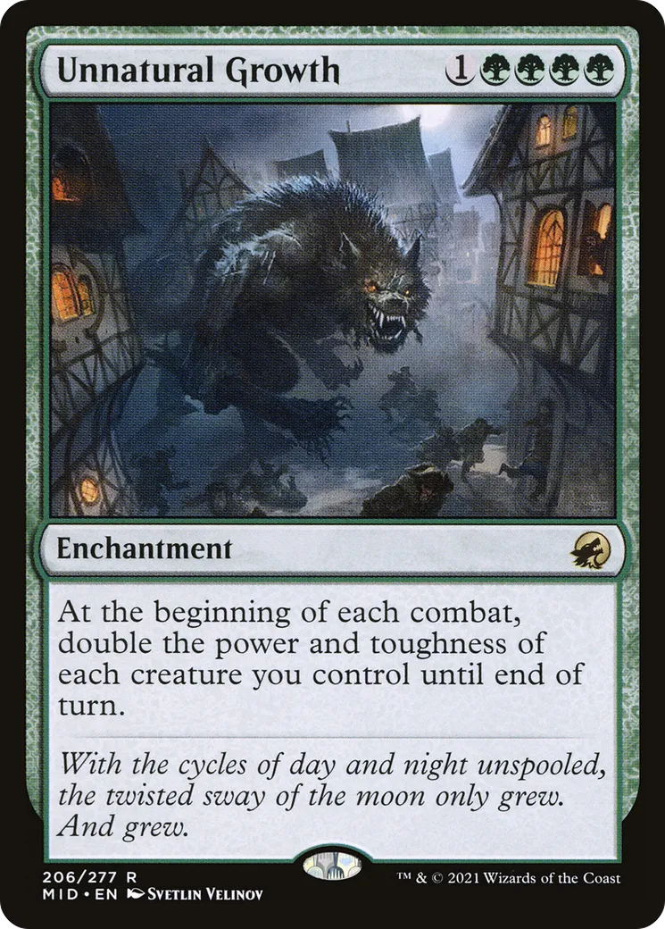 Unnatural Growth — Innistrad: Midnight Hunt — Magic: The Gathering