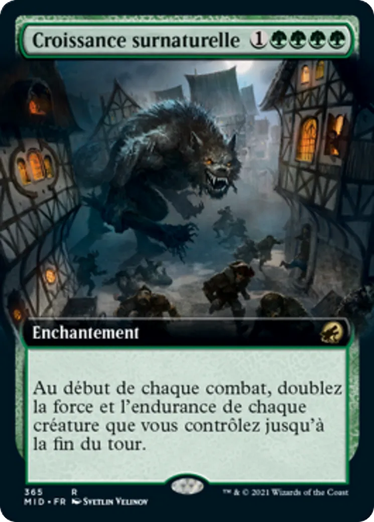 Croissance surnaturelle — Innistrad: Midnight Hunt — Magic: The Gathering