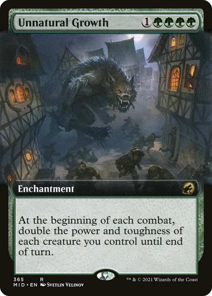 Unnatural Growth — Innistrad: Midnight Hunt — Magic: The Gathering
