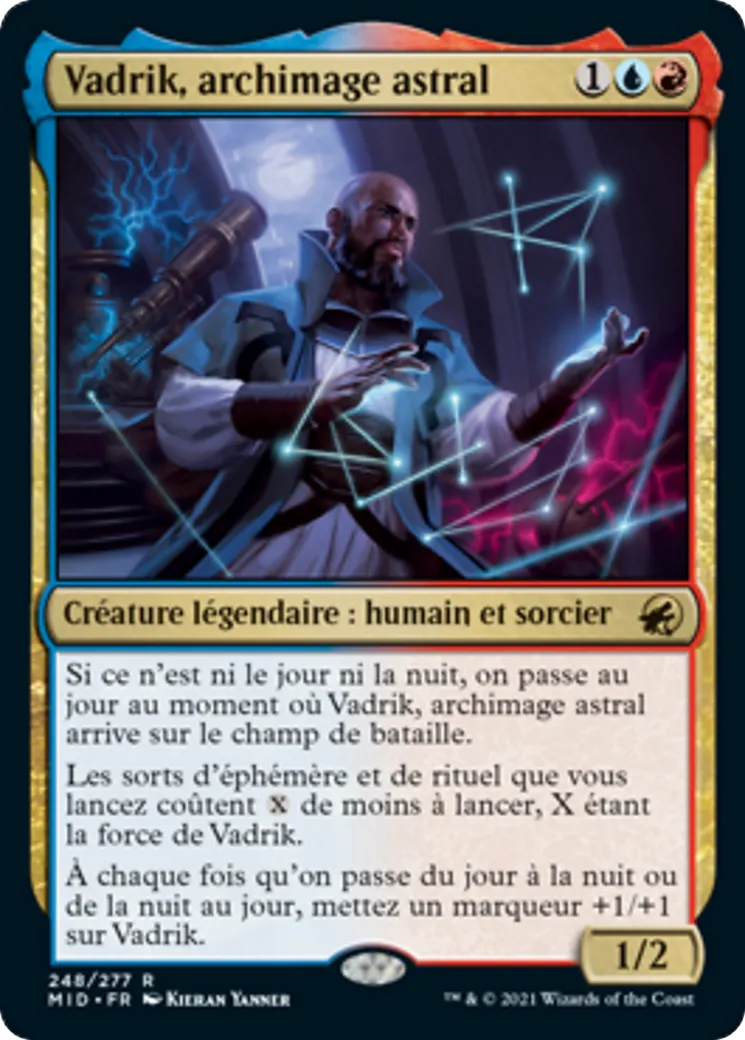 Vadrik, archimage astral — Innistrad: Midnight Hunt — Magic: The Gathering