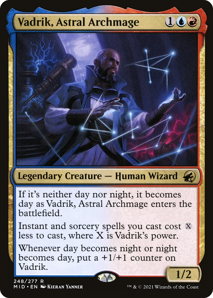 Vadrik, Astral Archmage — Innistrad: Midnight Hunt — Magic: The Gathering