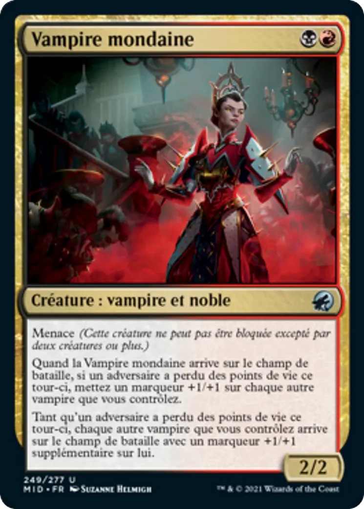 Vampire mondaine — Innistrad: Midnight Hunt — Magic: The Gathering
