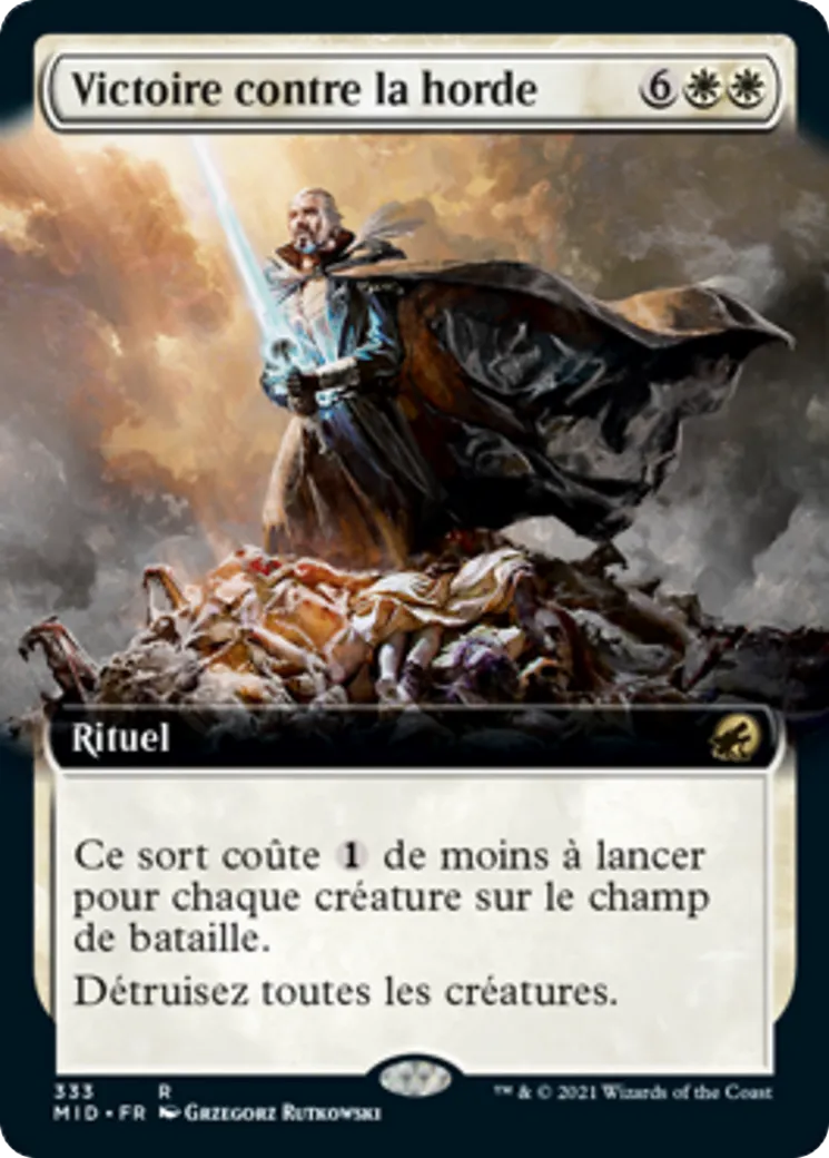 Victoire contre la horde — Innistrad: Midnight Hunt — Magic: The Gathering