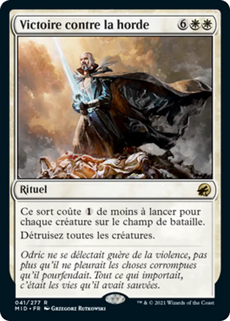 Victoire contre la horde — Innistrad: Midnight Hunt — Magic: The Gathering